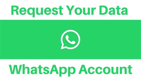 How to request your account information .